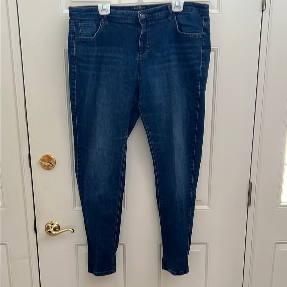 Ruff Hewn Women’s Blue Jeans. Size:  20W